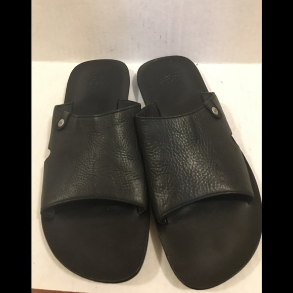 UGG Leather Slides main image 4